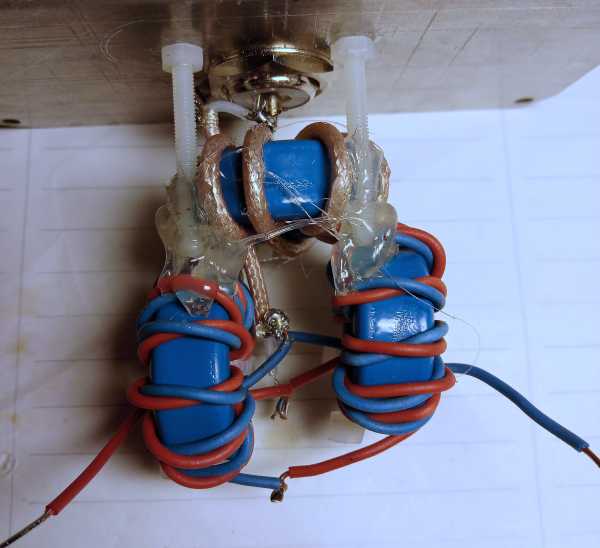 Aufbau 1:4-Balun